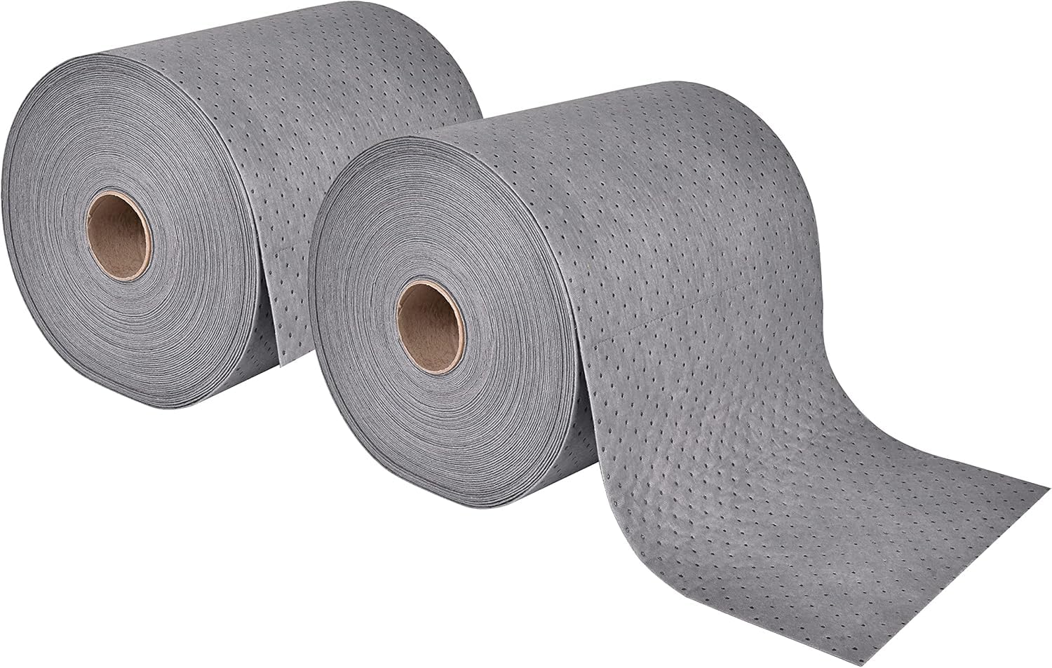 Photo 1 of Aain 2pack Heavy Duty Oil Absorbent Pads, Oil Maintenance Mat Roll for All Purpose Super Absorbent Mat Roll, Gray, 150' L x 15" W.(LT010A2)