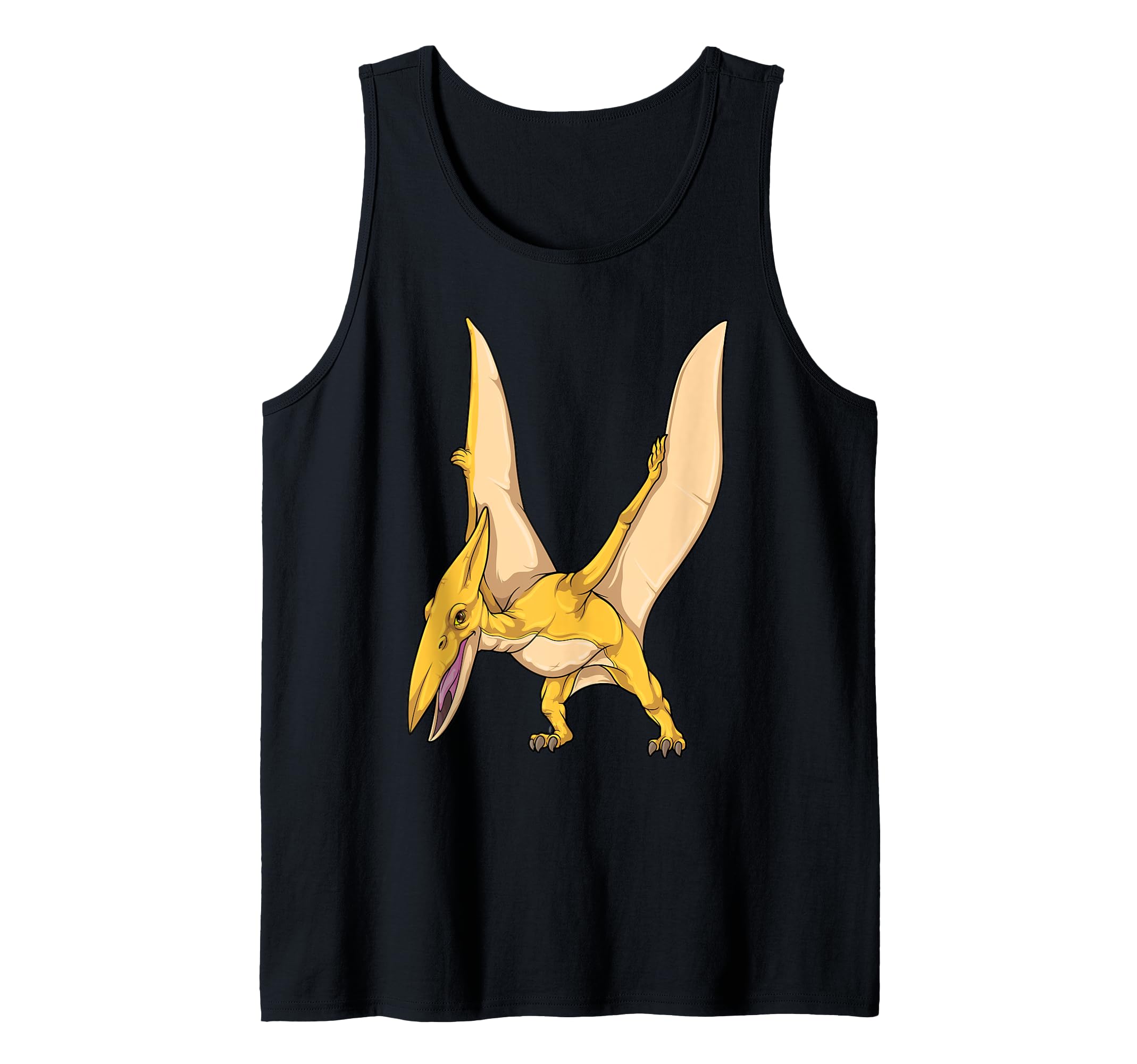 Pterodactylus Dinosaur Prehistoric Pterosaur Flying Reptile Tank Top