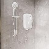 Triton Jade 3 Electric Shower 9.5kW Opal 3 Aquasurge Rosato view 4