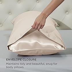 Bedsure Body Pillow Cover 20x54 Inches - Beige