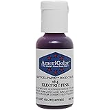 AmeriColor, Electric Pink.75 Ounce Bottle, Soft Gel Paste Food Color