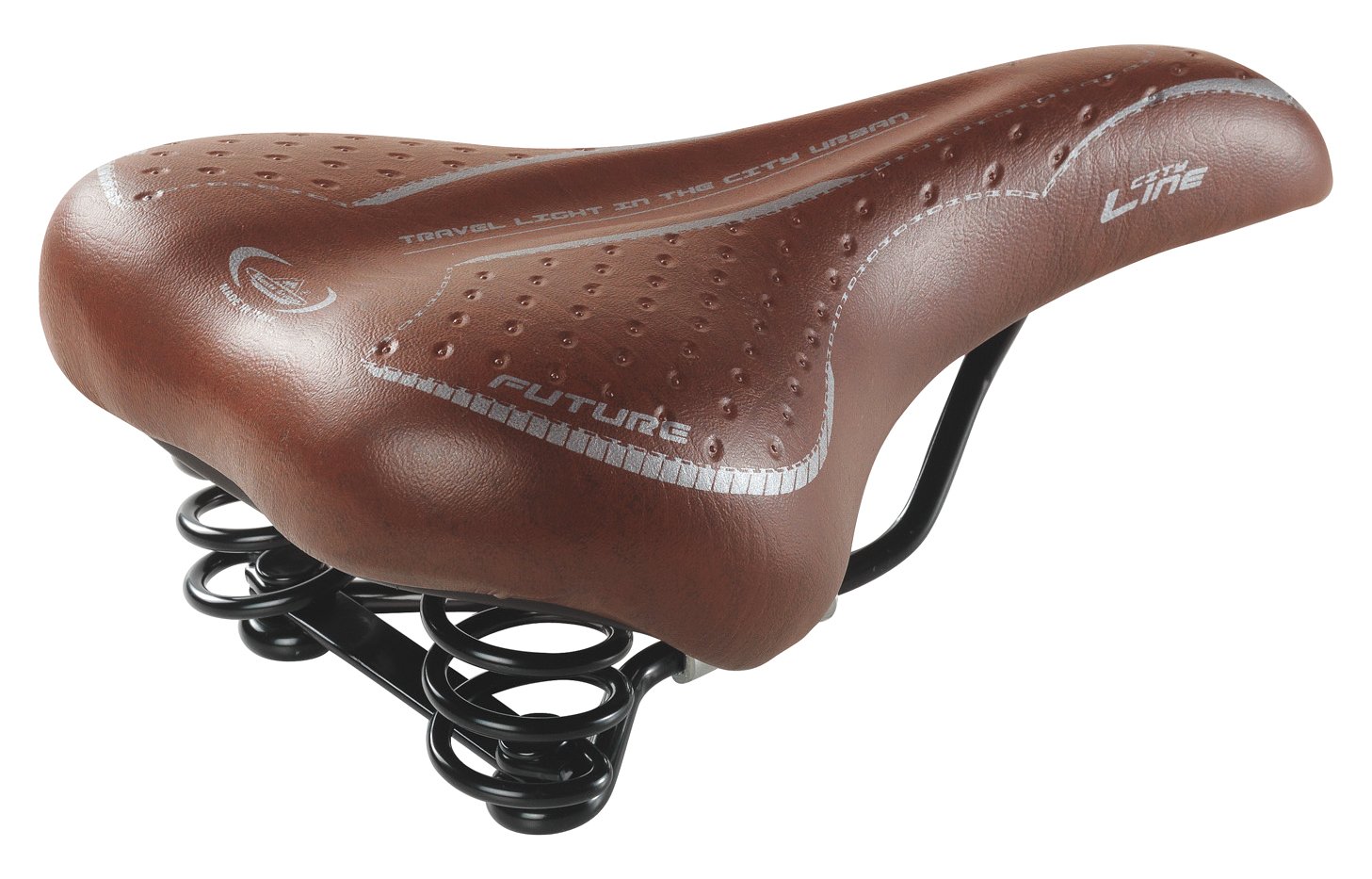 MONTEGRAPPA M.GRAPPA FUTURE MAN BROWN SCANSANO SADDLE WITH SPRINGS