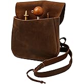 Muzzle-Loaders™ Leather Possibles Bag - Leather Muzzleloaders Shooting Bag - MZ1202