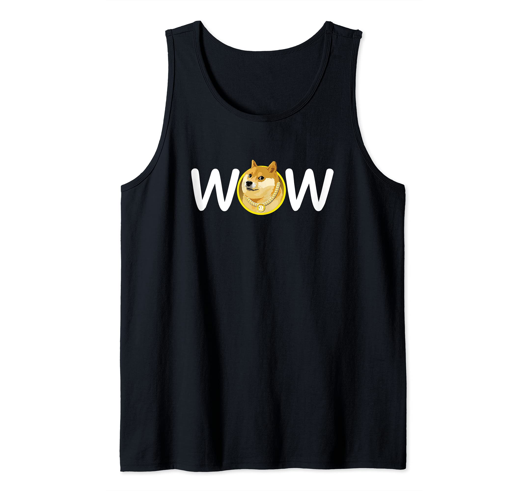 WOW Shibes - DOGE Dogecoin Hold To The Moon Tank Top