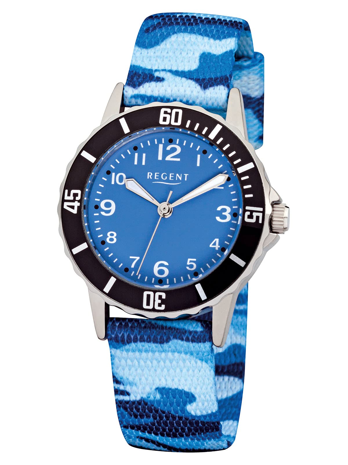 Regent Kids Childrens Watches Blue Analog F-940 Fabric Bracelet URF940 an Offer Made by IMPPAC