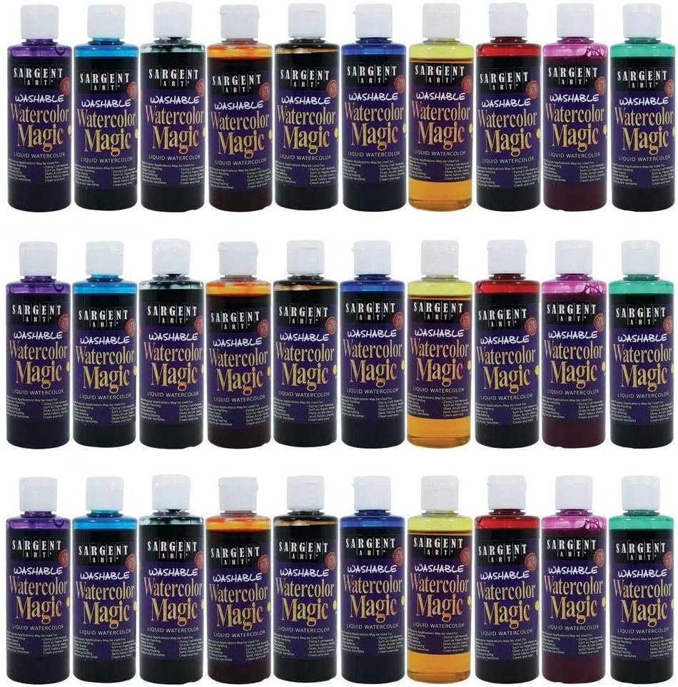 Sargent Art 22-6210 4-Ounce Watercolor Magic (3 X Pack of 10)