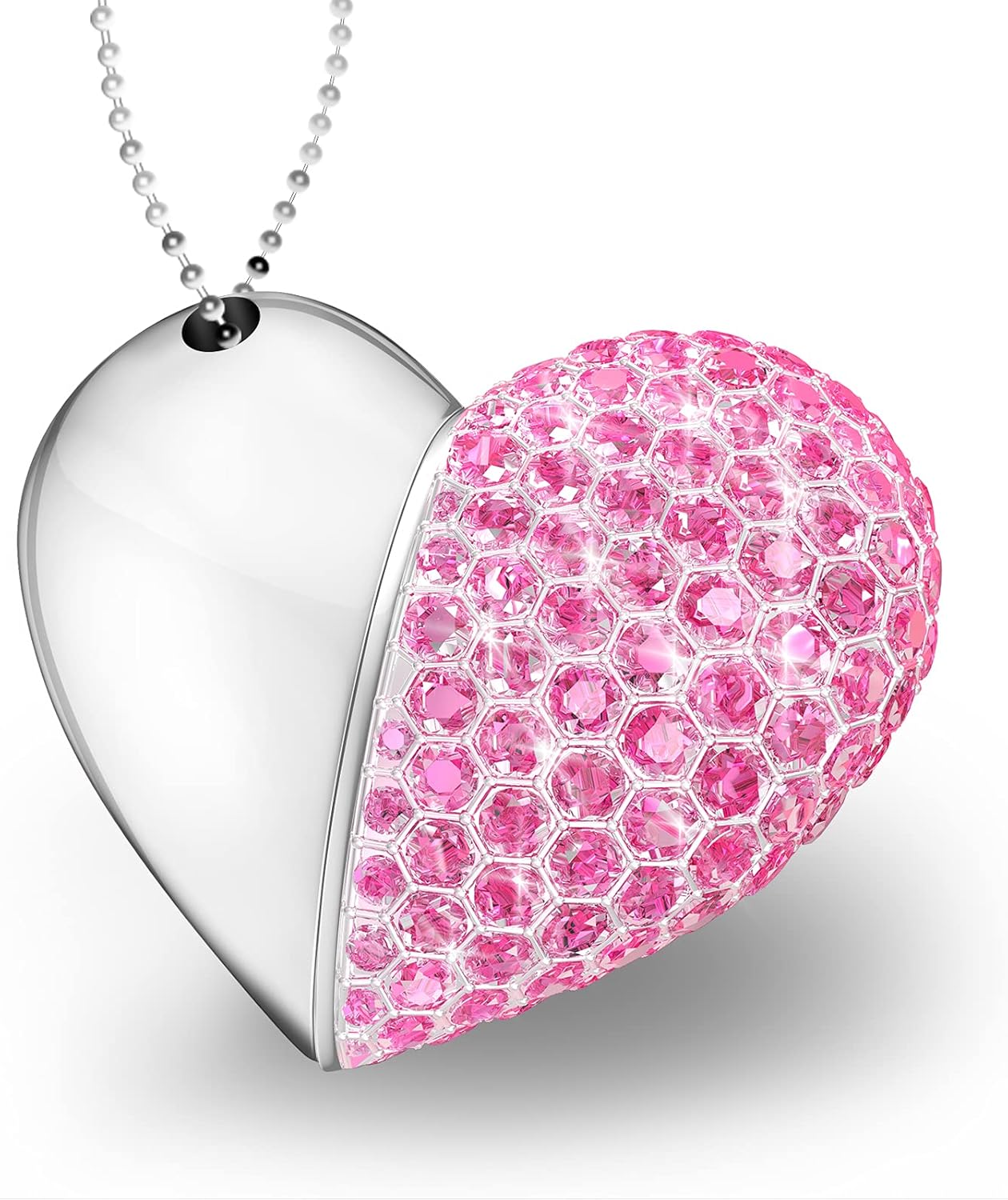 Memoria USB de 64GB con forma de corazón por 13,99€
