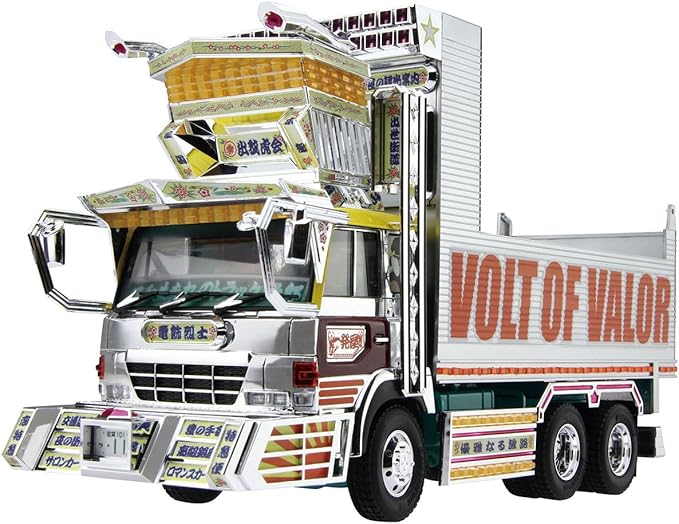 Amazon 青島文化教材社 1 32 バリューデコトラシリーズ No 31 電飾烈士 深箱ダンプ プラモデル プラモデル 通販