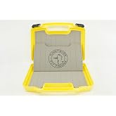 Kingfisher Large Streamer Fly Fishing Boat Box 2.0 (14" x 11" X 3.35") Yellow