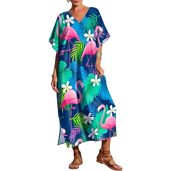 Bathing Suit Cover Up Loungewear Plus Size Caftan Dress - Oversized Beach Cover Up & House Dress For Women Oversized Moomoo House Dress Bathing Suit Cover Up Loungewear Plus Size Caftan Dress - Oversized Beach Cover Up & House Dress For Women Oversized Moomoo House Dress