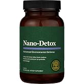 Global Healing Nano Detox with NMN &amp; Fisetin, Alternative Zeolite Binder Detox Supplement for Adults, Supports Gentle Daily Cleansing, Microplastics, Environment, Extra Strength Capsules (60 Count)