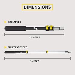 PD 1.5-to-3 Foot Paint Roller Extension