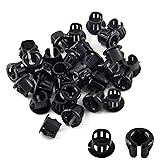 Uenhoy 30 Pcs Opened Snap Bushing 3/8" Mounting Dia
