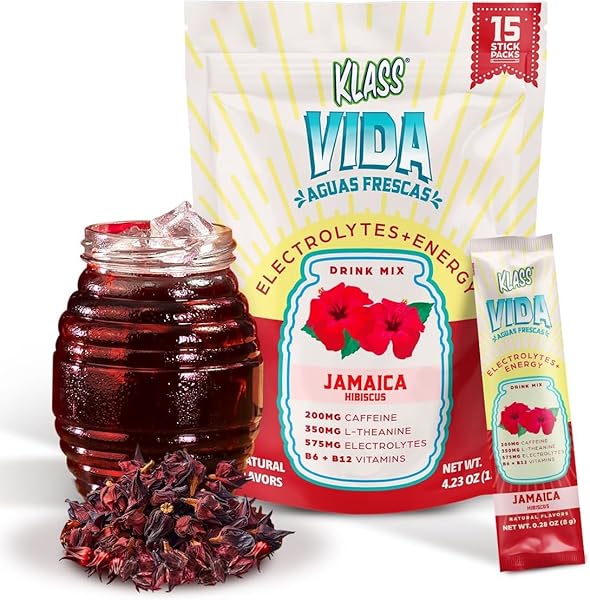 KLASS VIDA HYDRATION + ENERGY ELECTROLYTE DRINK MIX...
