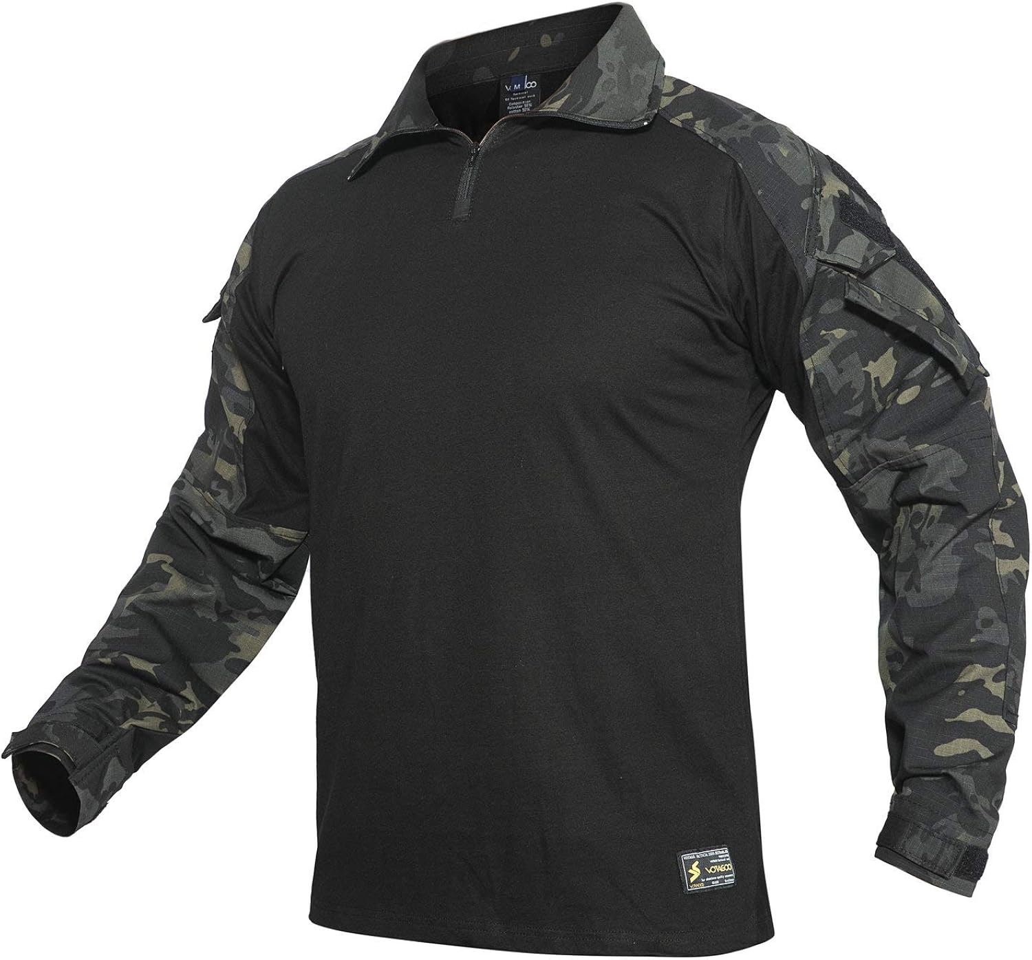 YEVHEV G3 Combat Tactical Camouflage Shirt with Elbow Pads for Men Hunting Uniform Paintball Gear at  Men’s Clothing store