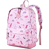 VASCHY Toddler Backpacks Kids, Lightweight Water Resistant Preschool Backpack for Children Boys and Girls w Chest Strap