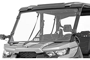 Rough Country Full Front Windshield for Can-Am Defender - 98162030