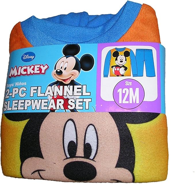 mickey mouse infant pajamas
