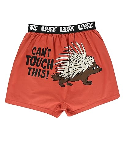 Lazy One Funny Animal Boxers, Novelty Boxer Shorts, Humorous