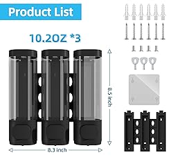 VITVITI Shampoo and Conditioner Dispenser for