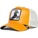 Goorin Bros. Piel Collection Trucker Hat, Gold (Piel Horse), One Size