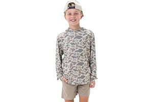 Burlebo Youth Performance Hoodie – Lightweight Long Sleeve Pullover with Hood