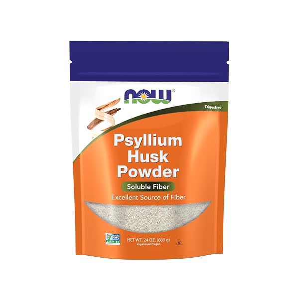 NOW FOODS SUPPLEMENTS, PSYLLIUM HUSK POWDER, NON-GMO PROJECT...