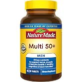 Nature Made Multivitamin for Men Over 50, Mens Multivitamins, 90 Tablets | Mens Multivitamins 50 Plus for Daily Nutritional Support, 90 Day Supply