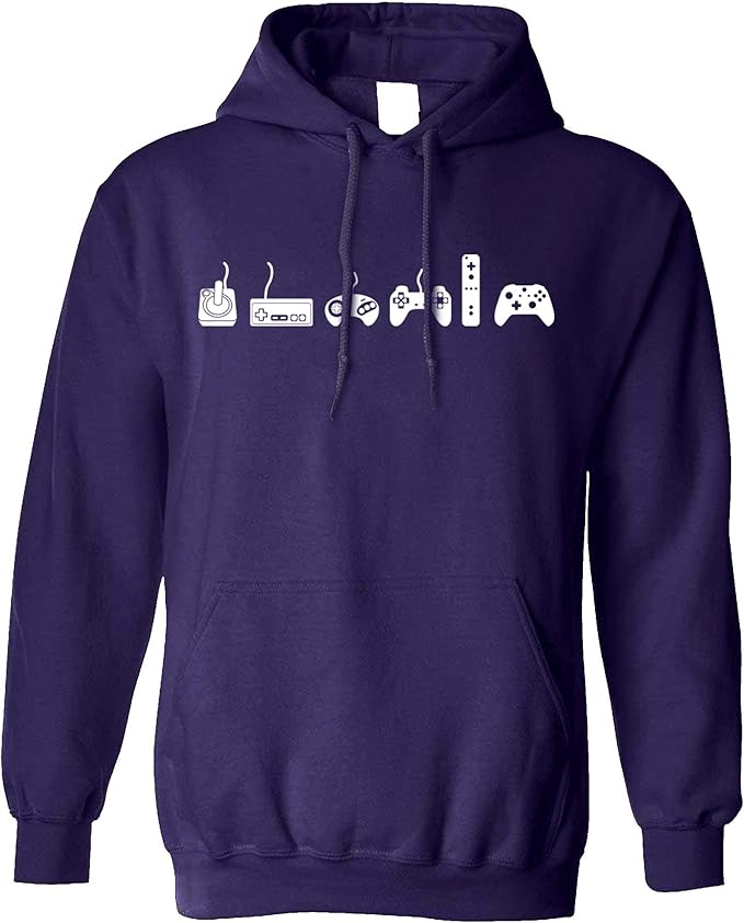 Gaming Hoodie Hood Evolution of A Video Game Controller