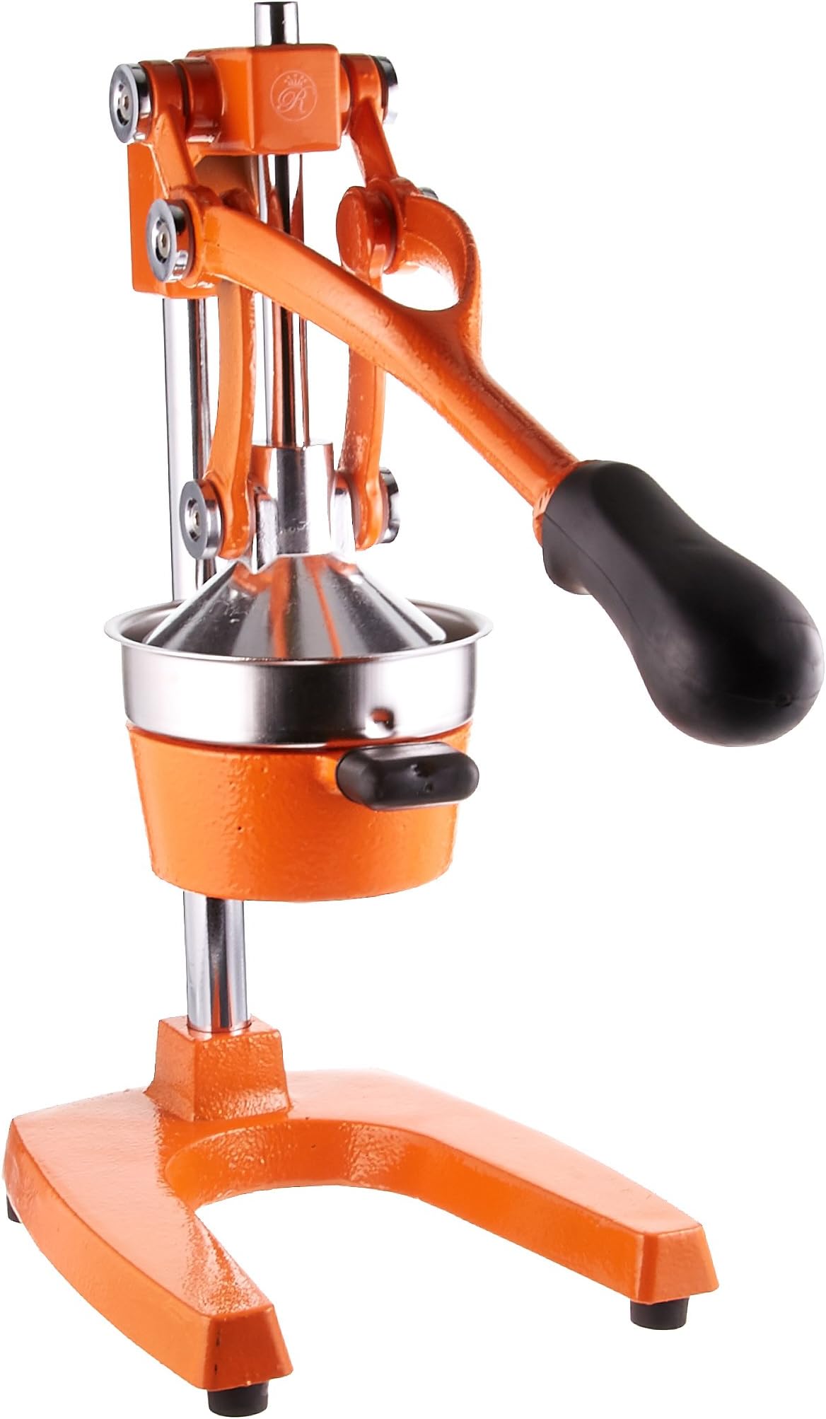 Royal Cook Roy JP5002 Commercial Manual Juicer, Cast Iron, Orange
