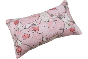 NAKPUNAR Emery Sewing Pincushion Filled with Abrasive Emery Sand - Handmade in USA (2"x3", Cute Pigs)