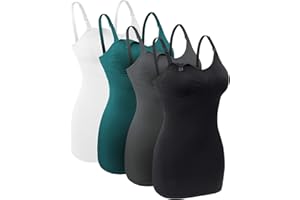 Lataly Seamless Nursing Tank Tops for Breastfeeding Padded Sleep Maternity Cami Bras