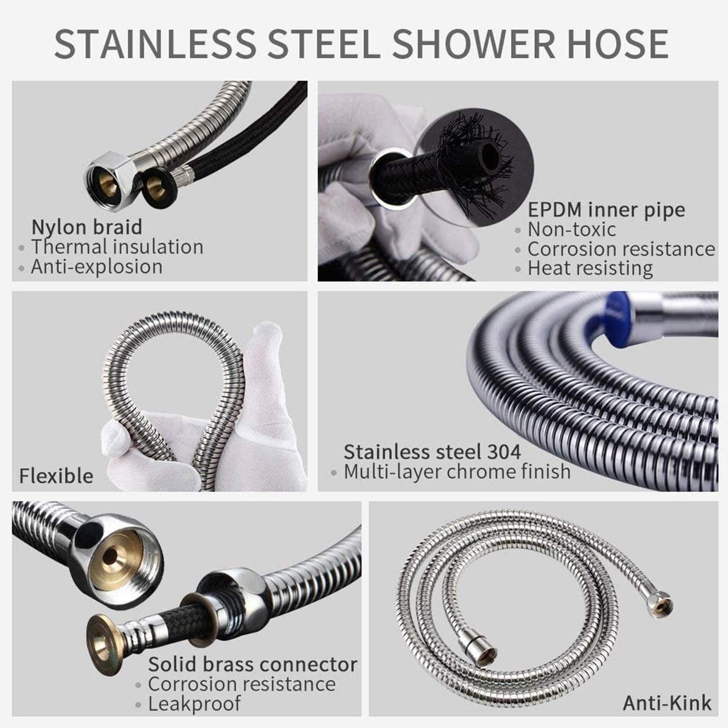 TourKing Hand-held Bidet Sprayer Set - Image 4