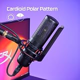 HyperX ProCast Large Diaphragm Condenser Mic XLR Black view 2