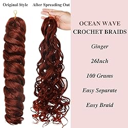 Ginger Boho Hair for Braiding Synthetic 350