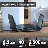 NETGEAR Nighthawk WiFi 6 Router RAX70 Dual-Band AX6000 6.6 Gbps view 2