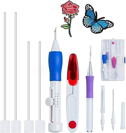 Magic Embroidery Pen, EUOW Punch Needle 