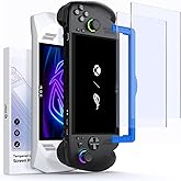 JSAUX Anti-Glare Screen Protector for ROG Xbox Ally/ROG Xbox Ally X (2025) / ROG Ally 2-Pack, Matte 9H Hardness Tempered Glass with Guide Frame, 7" Anti-Scratch Screen Protector for ASUS ROG Ally X | Anti Glare, 9H Hardness, Tempered Glass, with Guiding Frame, 7 inch, Anti-Scratch