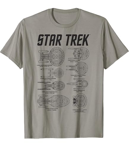 Amazon.com: Star Trek Original Series Vintage Enterprise T-Shirt