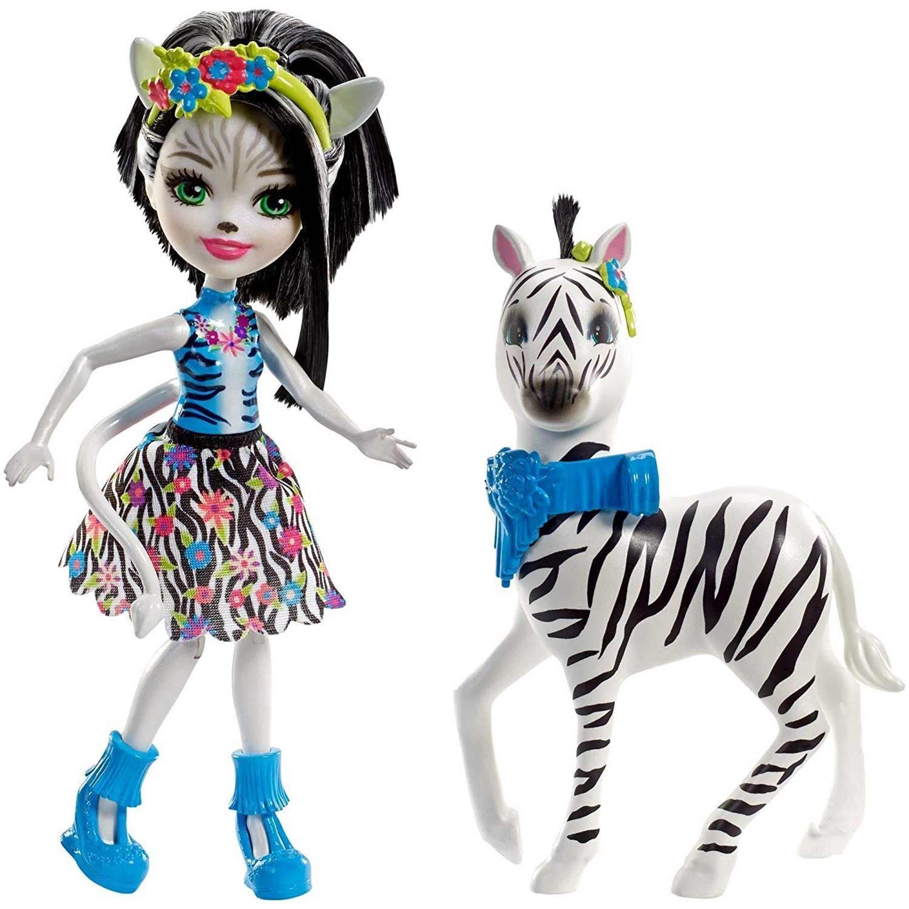 Enchantimals FKY75 Zelena Zebra Doll