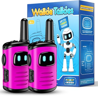 EUTOYZ Walkie Talkie Pink 4-9 Kids Outdoor Toy 5-9 Years Girls