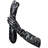 YISEVEN Women’s Long Leather Gloves Opera Length