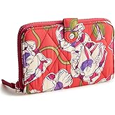 Vera Bradley womens Large Tab Wallet, Nylon | Large, Tab