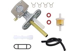 OXCANO Gas Fuel Shut Off Valve Petcock Switch Compatible with Yamaha TTR 90 125 225 230 250 Timberwolf Bear Tracker Big Bear 250 Grizzly Raptor Warrior Wolverine 350 Moto-4