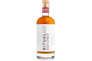 RITUAL ZERO-PROOF RITUAL ZERO PROOF Whiskey Alternative | Award-Winning Non-Alcoholic Spirit | 25.4 Fl Oz (750ml) | Only 5 Calories | Sustainably Made in USA | Make Delicious Alcohol Free Cocktails