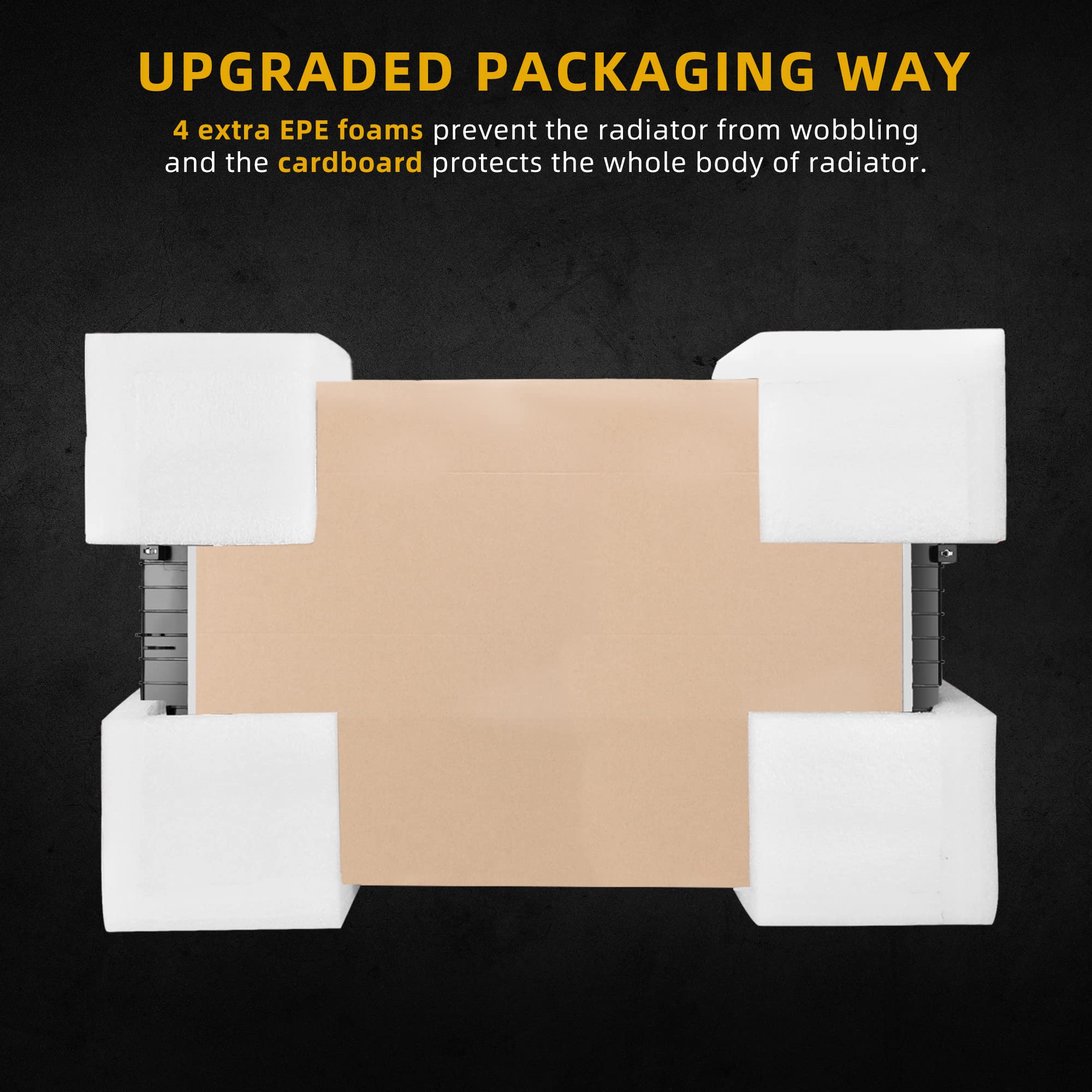 DWVO Radiator Complete Radiator Compatible with