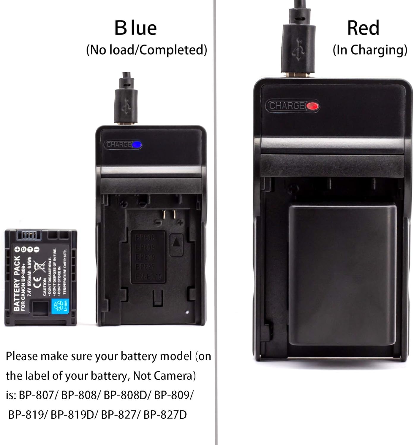 Cargador USB Dual Vhbw 220V Para Canon Legria HF R106 HD, HF R16, HF
