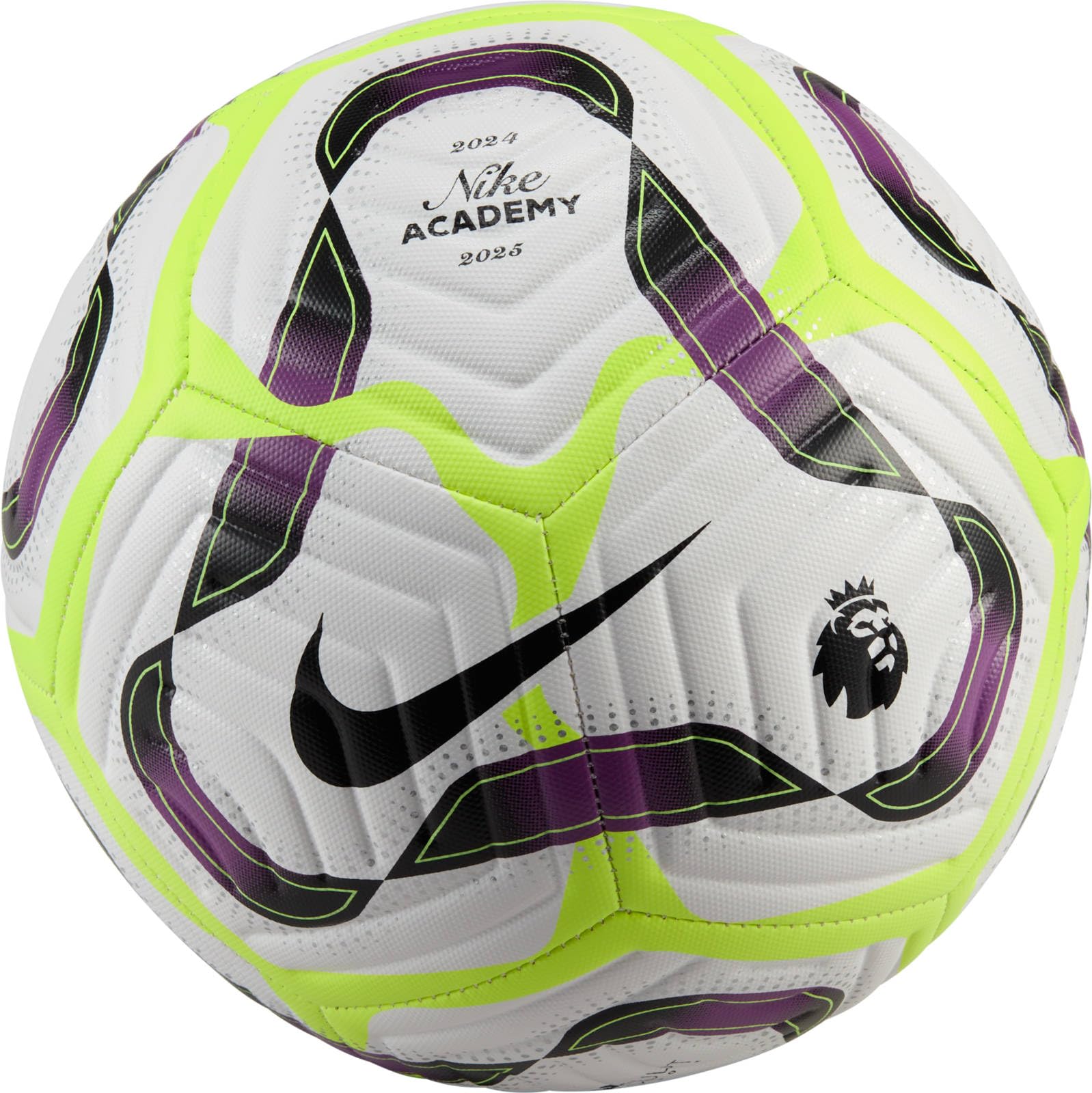 Nike FZ2976-100 Premier League Academy Football - Fa24, White/Bold Berry/Volt/Black, Size 4