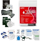 euphnix Bleeding Control Kit - Premium Pack 19 Pcs | Essential Supplies for Hemorrhage and Penetrating Emergencies, Quick Clot, Compact, Instant Access