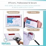 Triplast 1000 x A5 Documents Enclosed Wallets Clear Peel & Seal 225 x165 mm view 3